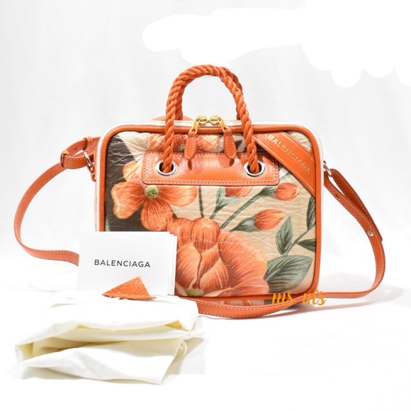 Balenciaga Handbags - NWT Balenciaga small blanket satchel bag